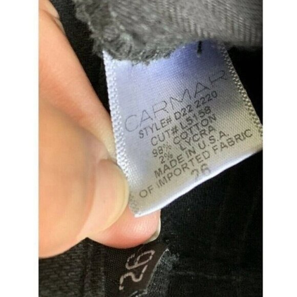 LF Carmar Skinny Jeans Embroidered Floral Western Boho Style Size 26 NWOT - Picture 8 of 16